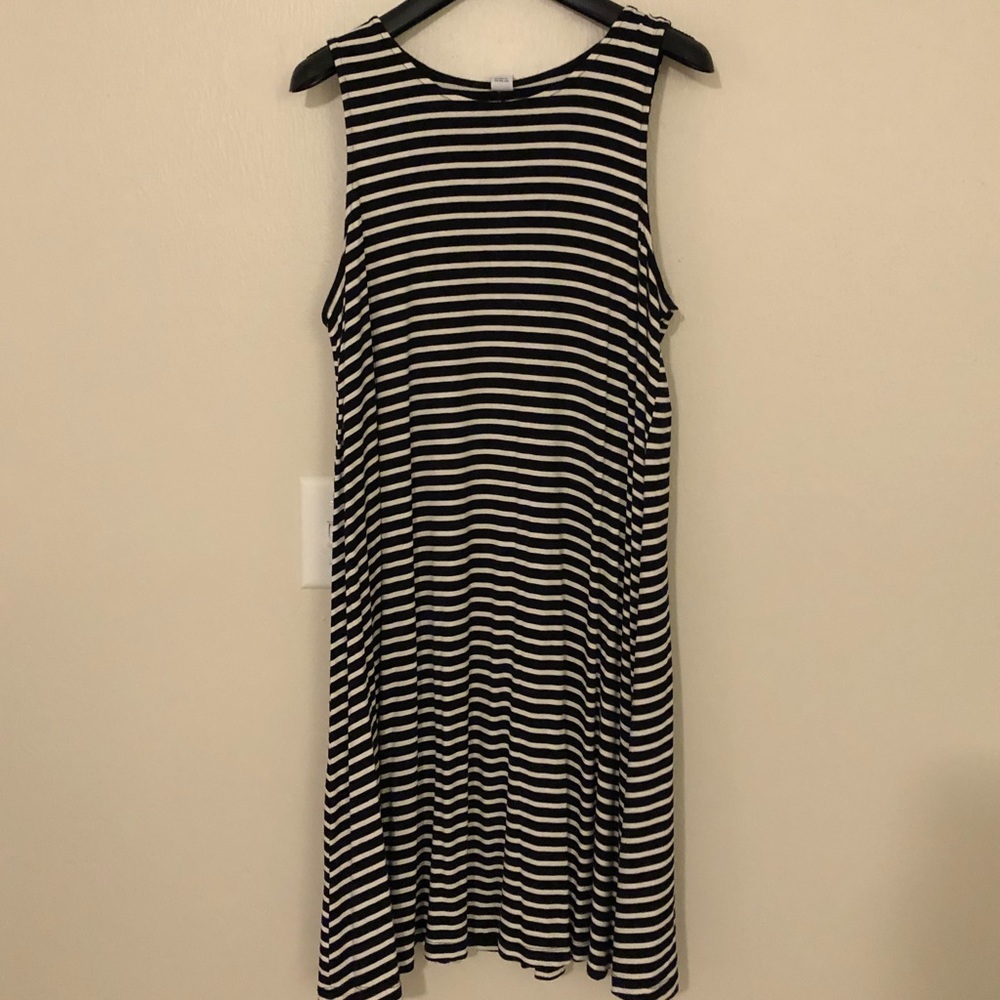 Sleeveless Jersey Swing Dress for Women